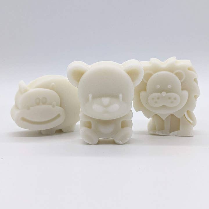 Zoo Animal Soap for Kids for wholesale by Hyssop Beauty Apothecary
