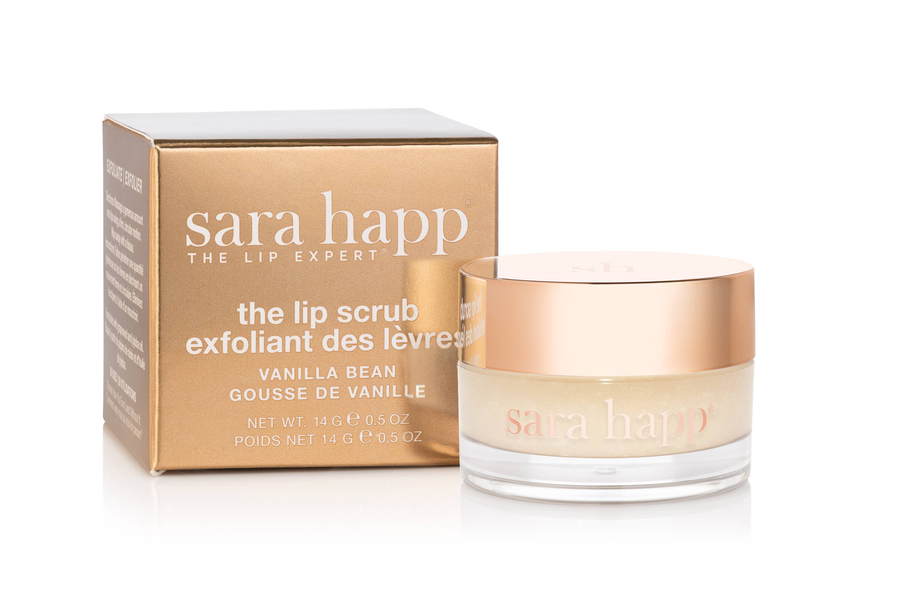 Sara Happ – wholesale Lip scrub/polish – The Lip Scrub: Vanilla Bean1