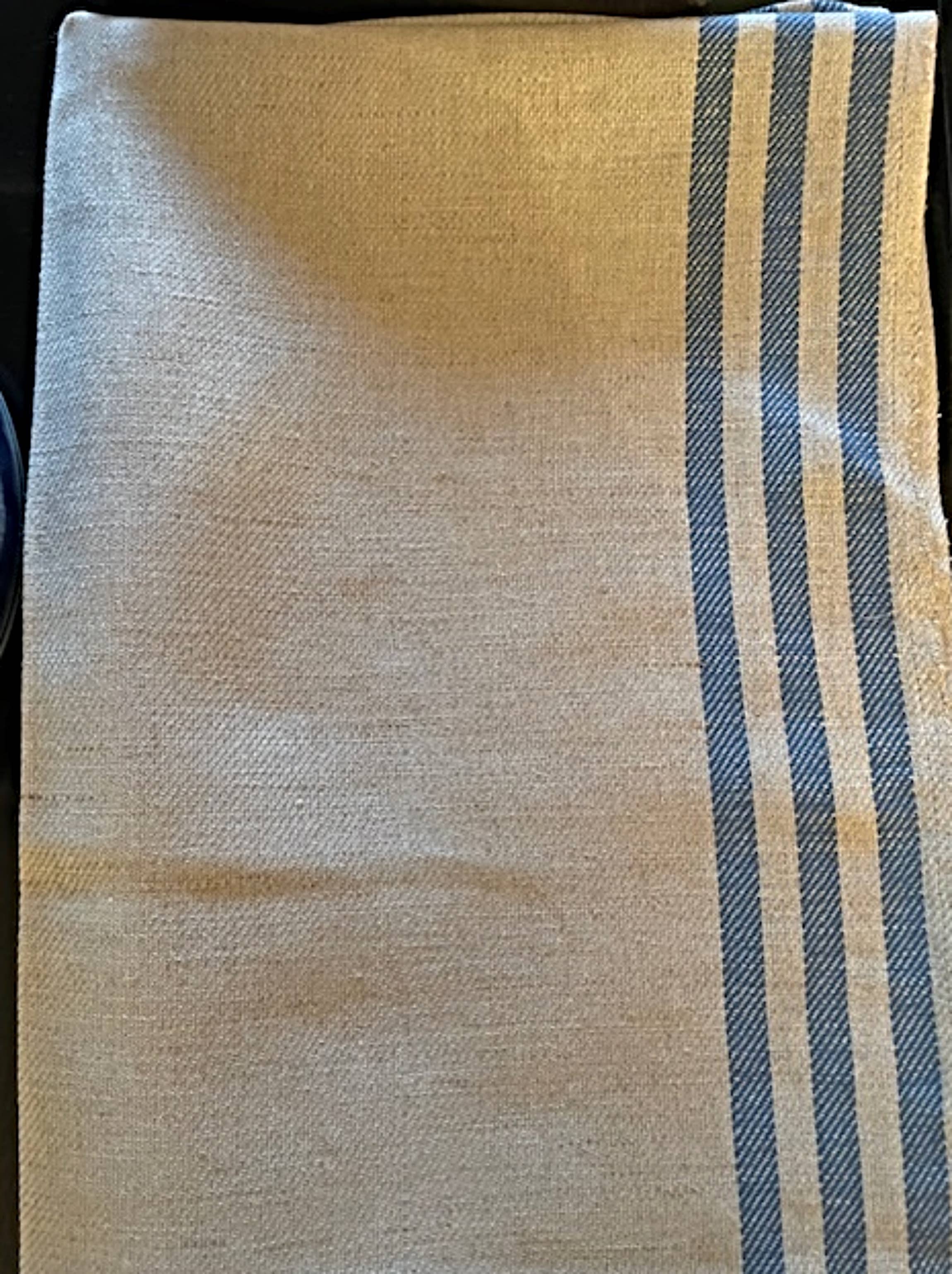 Linen Farmhouse Towel - 100% French linen – Black Creek Botanicals