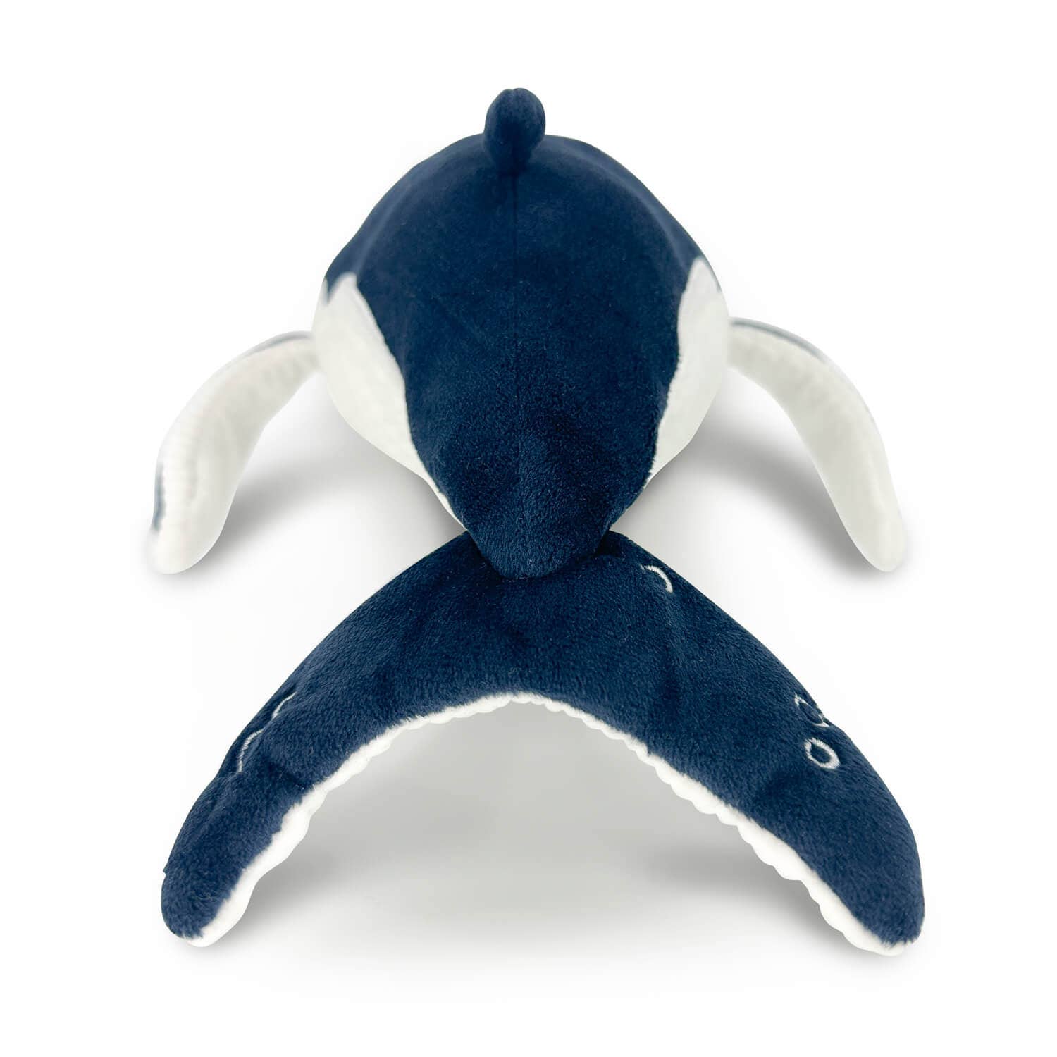 Womple Studios - Wholesale Stuffed/Plush Toy - Kids & Baby - AquaGlows Humpback Whale Plush | Reversible Glow in the Dark4