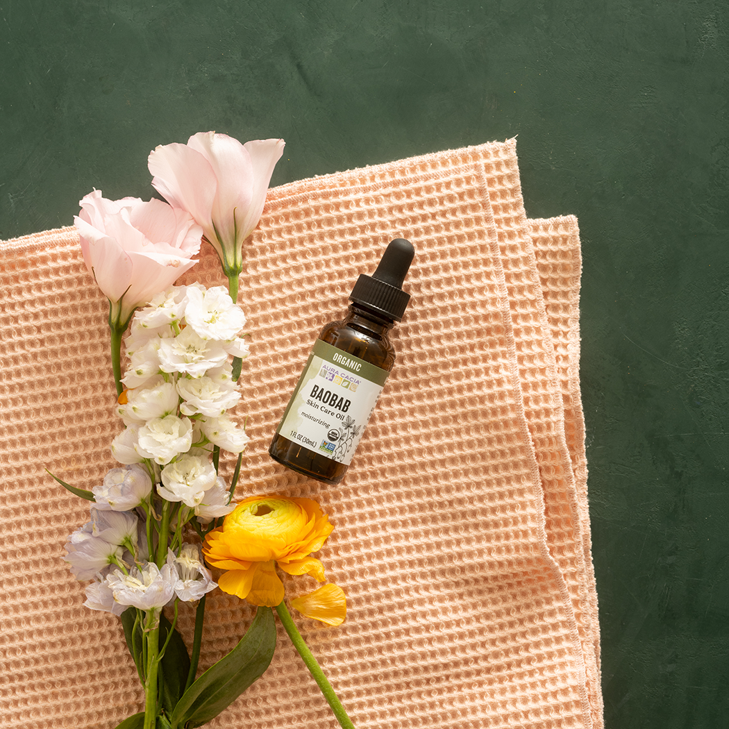 Aura Cacia - Wholesale Bath/Body Oil - Organic Moisturizing Baobab Skin Care Oil, 1 Fl Oz1