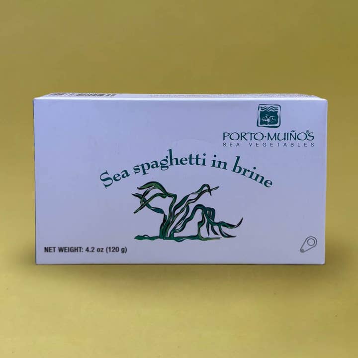 Spaghetti de mer bio en saumure Porto-Muiños pour la vente par Lata