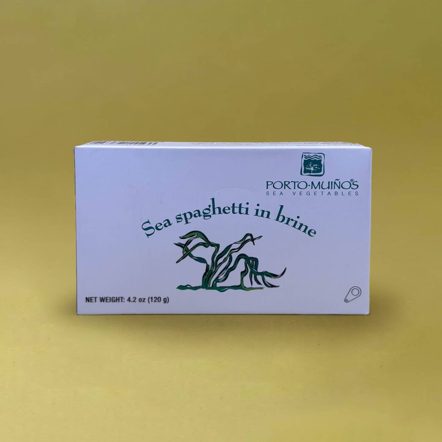 Lata - Wholesale Pasta - Porto-Muiños Organic Sea Spaghetti in Brine