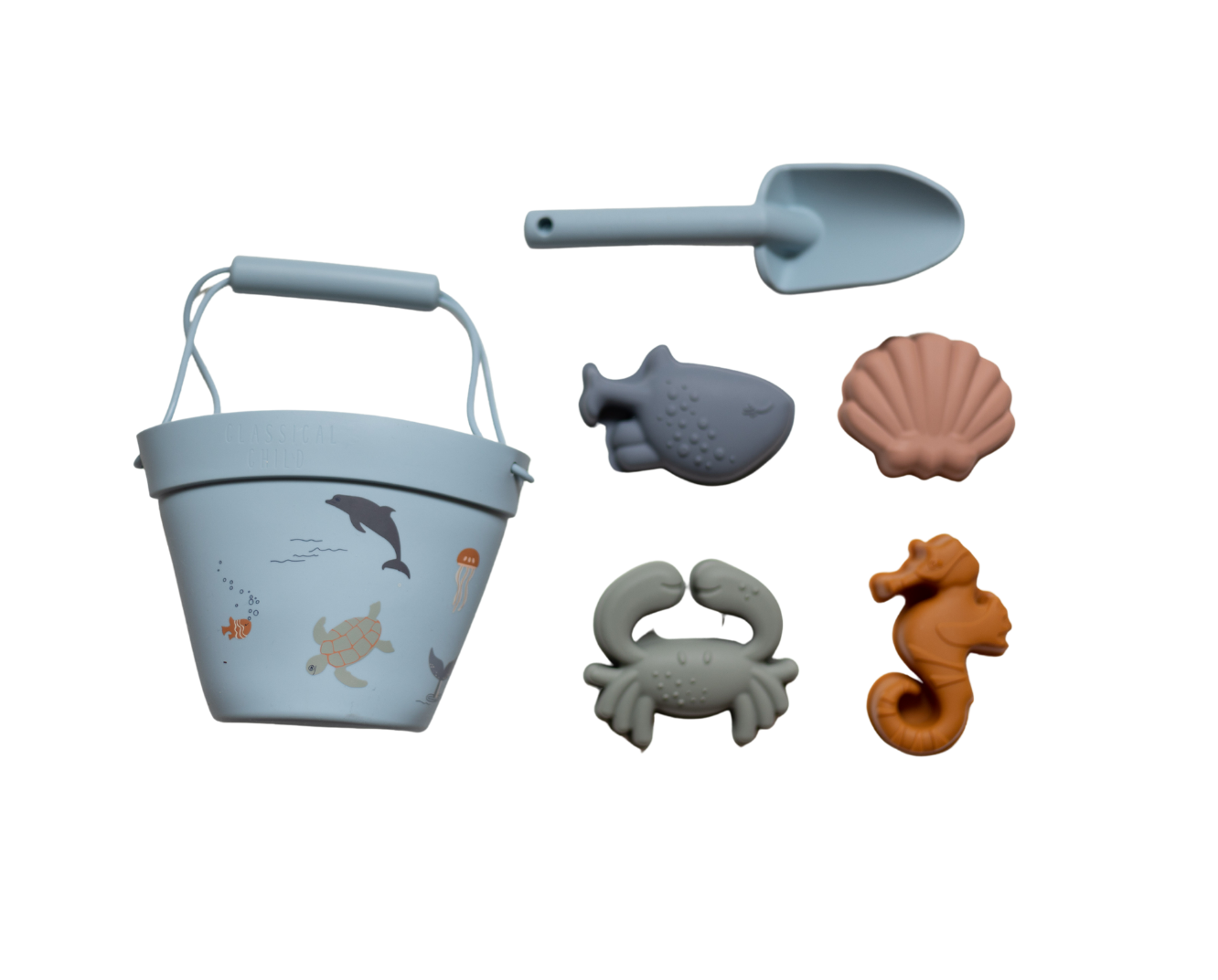 Classical Child - Wholesale Beach/Pool Toy - Kids & Baby - Beach Bucket & Toys Set - Sea Life1