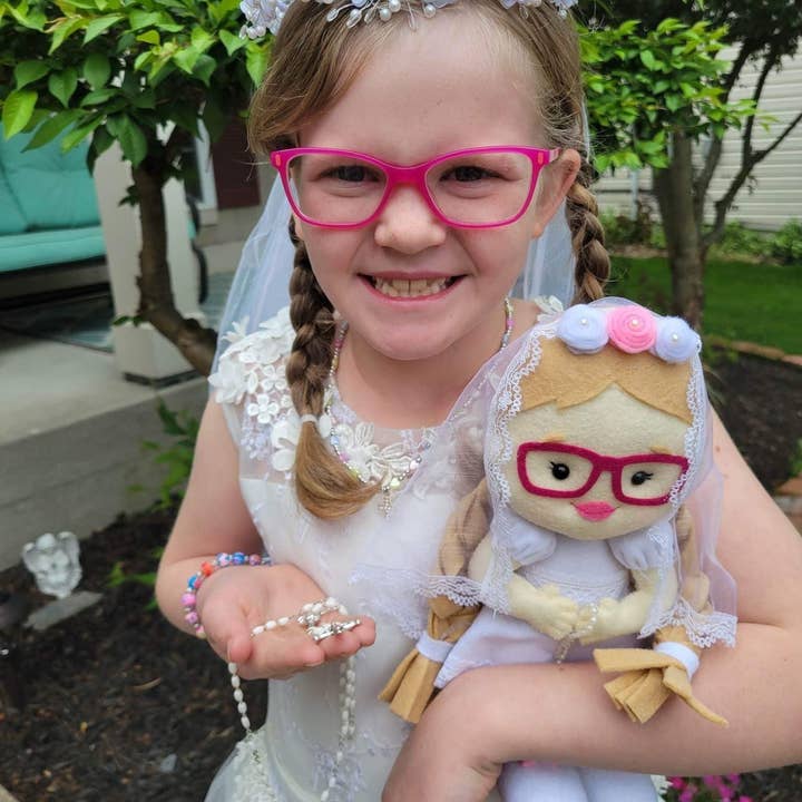 Lovencomfort - Wholesale Doll - Kids - 1st communion doll , first communion gift, catholic gift