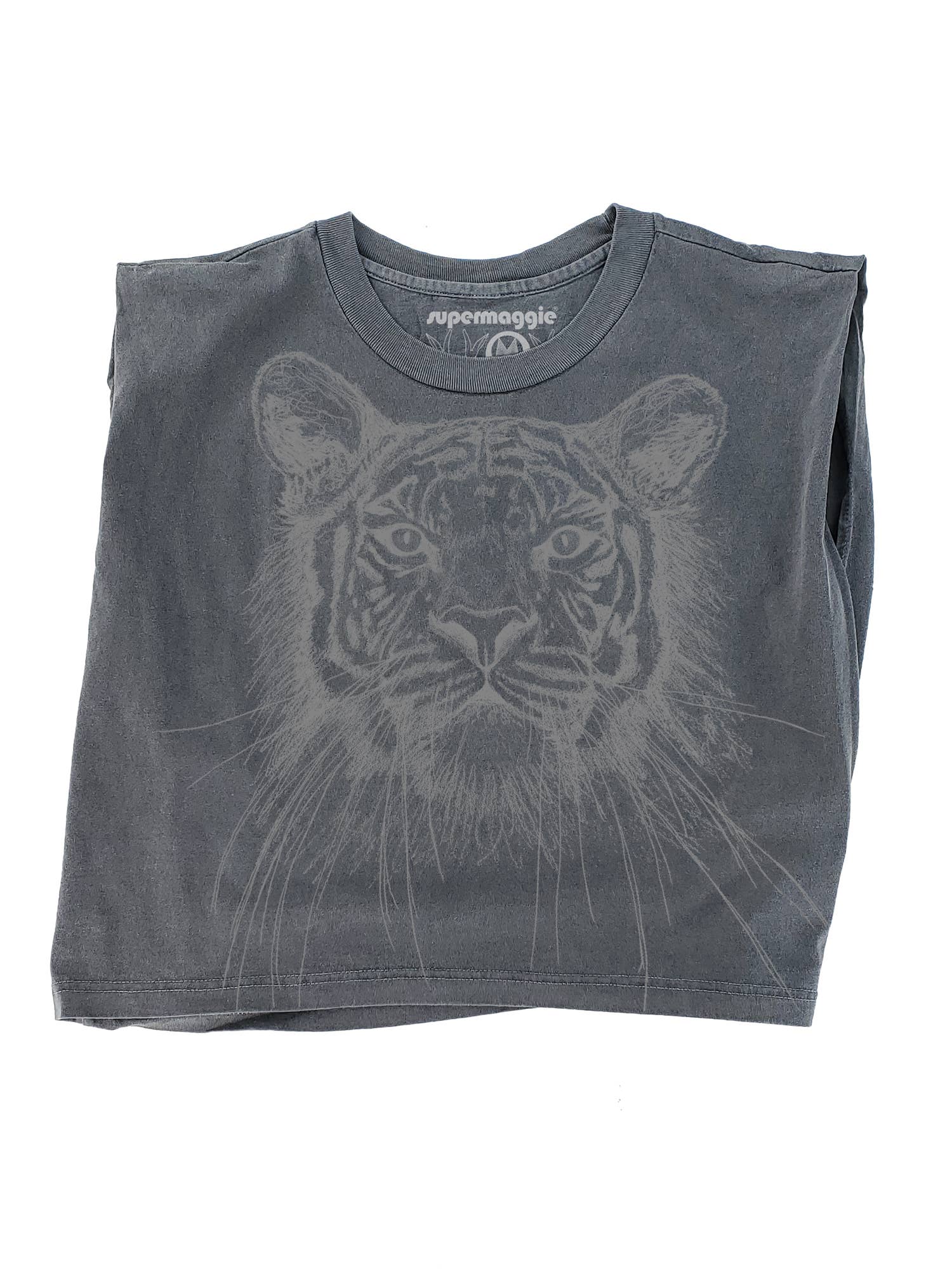 Supermaggie @ Faire - Wholesale T-Shirt (Graphic) - Women's - Tiger Maisie Heavyweight Muscle Tee3