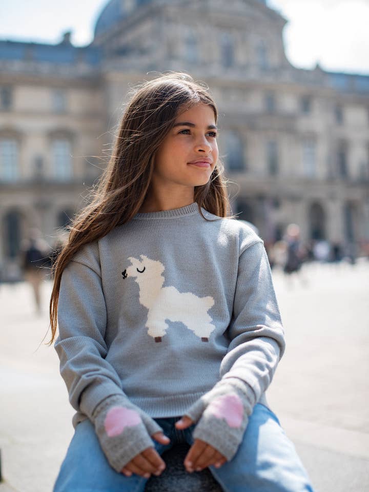 Unisex Baby Alpaca wool sweater for wholesale by YAPA