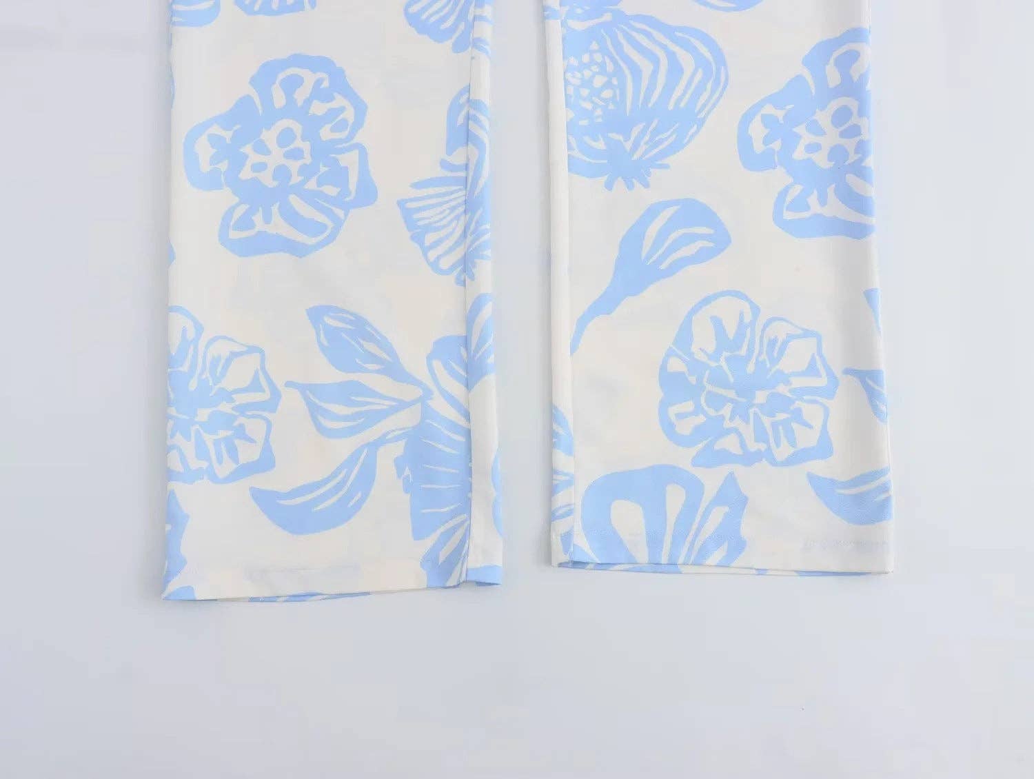 Marayn - Wholesale Sleepwear Set - Women's - European Summer Fashion Printed Shirt  Pajama Set13