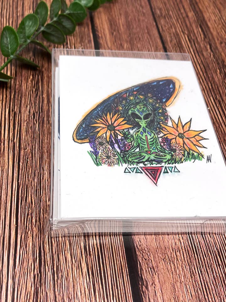 Fantasy Series Set 1 - Pack of 10 Note Cards for wholesale by Third Wolf Designs