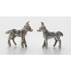 Semaki & Bird - Wholesale Stud/Post Earrings - Donkey Earrings - sterling silver Natural History