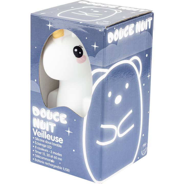 Ulysse Couleurs d'Enfance - Wholesale Nachtlampje - Kinderen en baby - Nachtlampje: Eenhoorn PM12