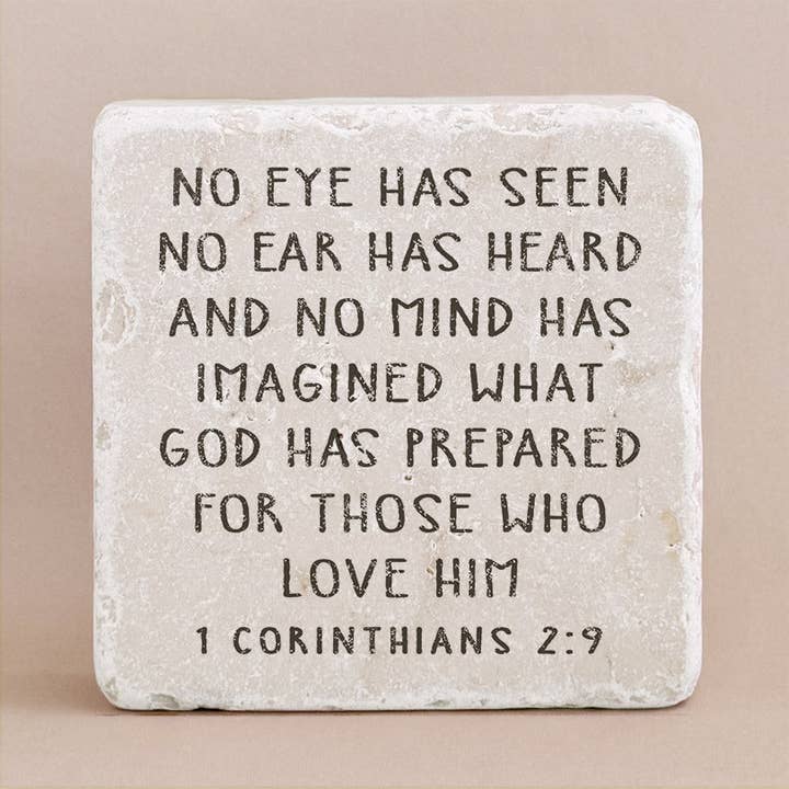 587 | 1 Korintiërs 2:9 voor wholesale door Twelve Stone Art