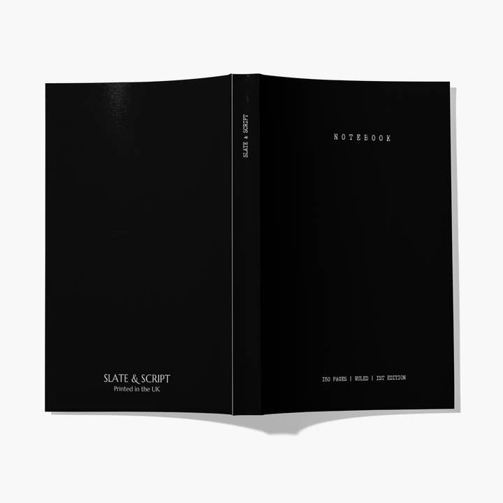 Slate and Script Premium 'Soft Touch' A5 Notebook 160 pages for wholesale by Slate and Script