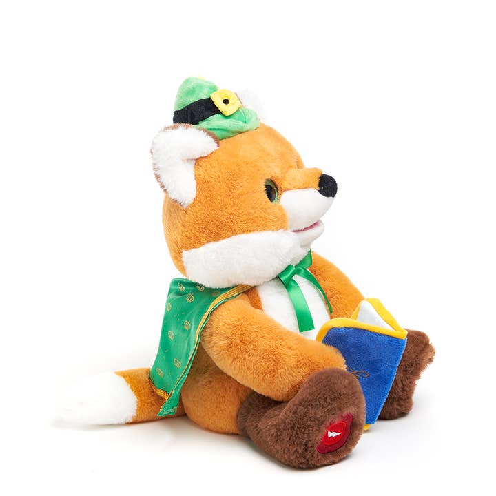 Cuddle Barn, Inc. - Wholesale Stuffed/Plush Toy - Kids & Baby - Sir Frederick the Storyteller (Soft Reading Kids Plush Toy)