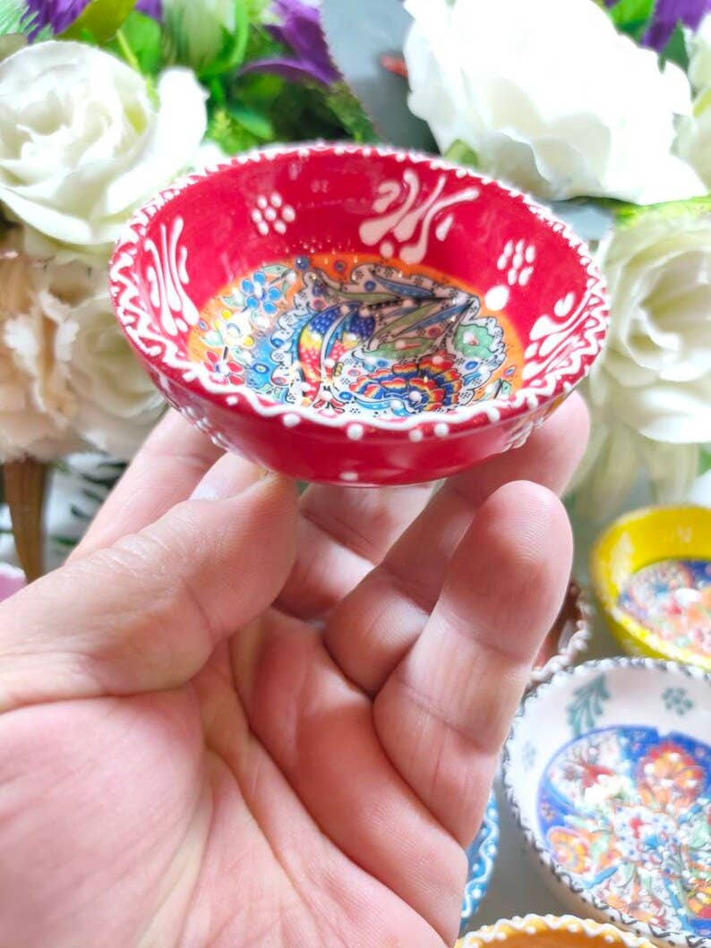 Mediterranean Collection - Wholesale Bowl - Best Value Mini Bowl Bundle No:3 - 40 Pcs Assorted 2