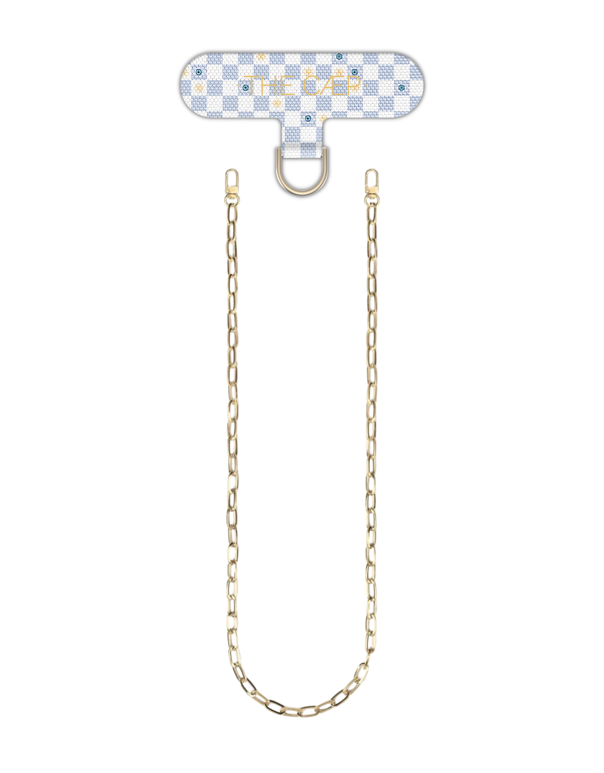 THE CÆP - Wholesale Phonecase Strap - Universal Phone Hitch + Gold Paperclip Crossbody0