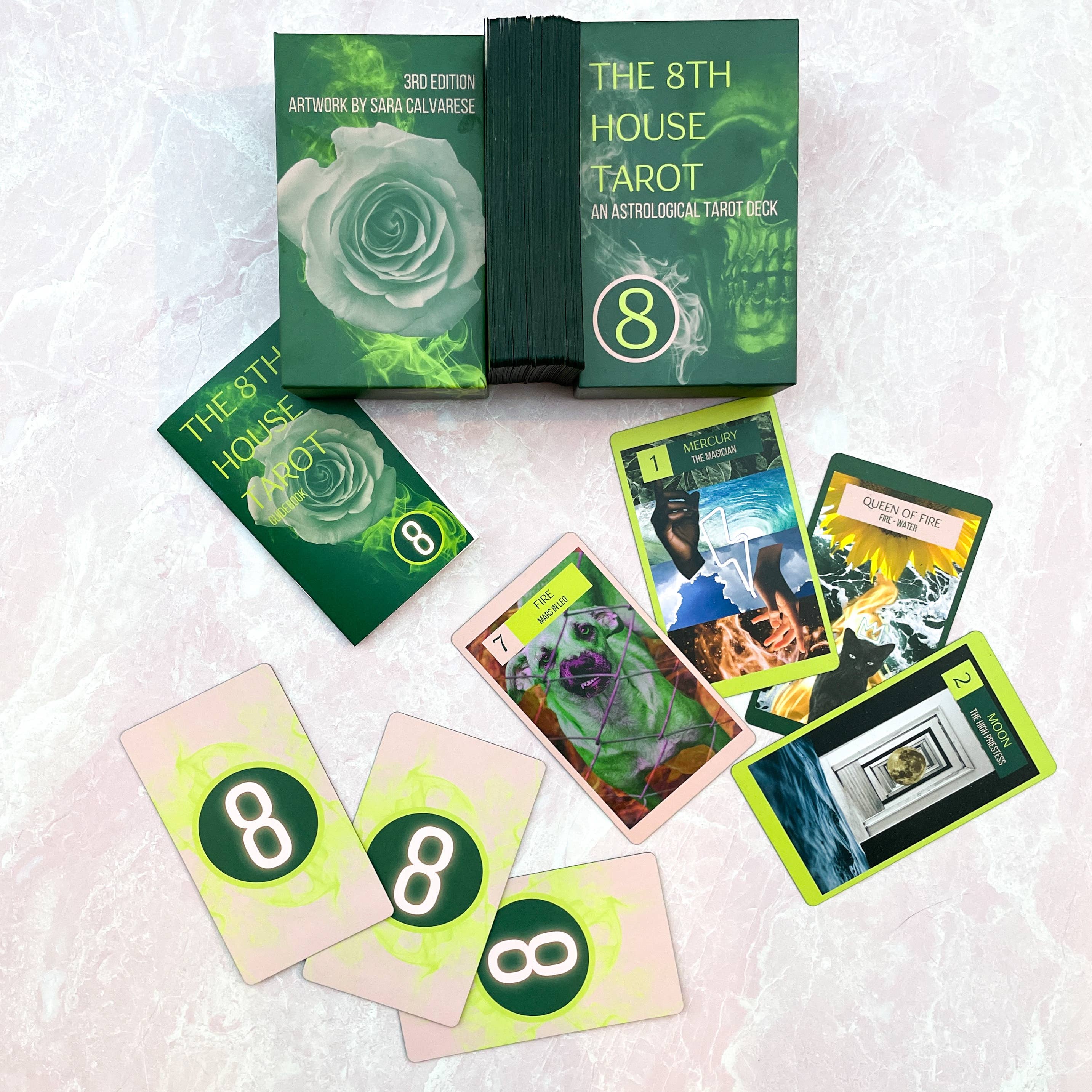 The 8th House - Vente Cartes de tarot - Le Tarot de la 8e Maison - Un jeu de tarot astrologique (3e éd.)2