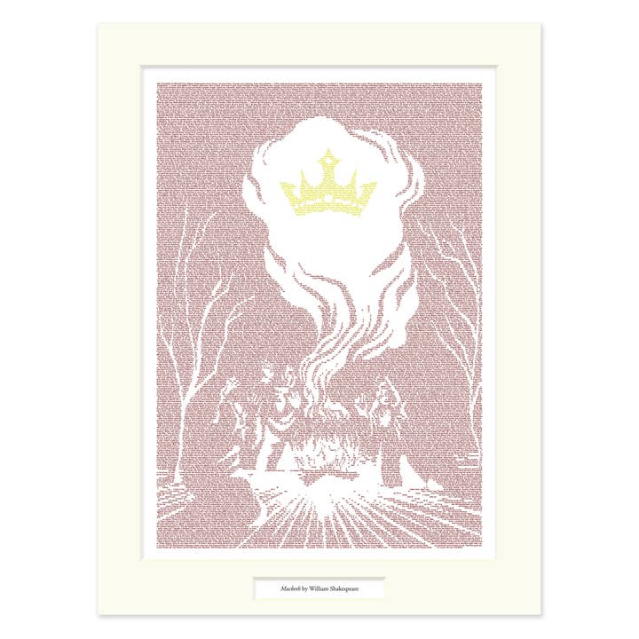 Macbeth Matted Print for wholesale by Litographs