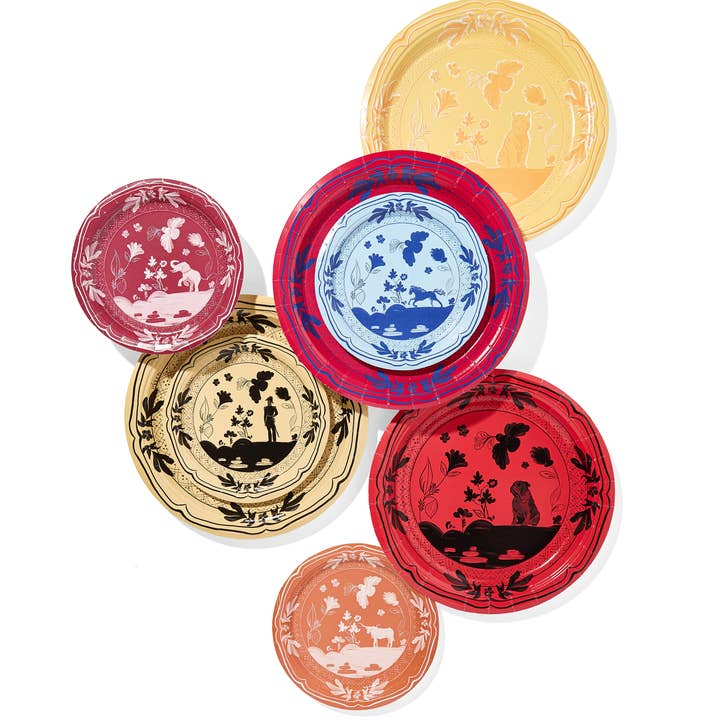 Pavilion Paper - Wholesale Disposable Plate - Collegiate Inspired Mini Hors d'oeuvre Paper Plates 50 pack2