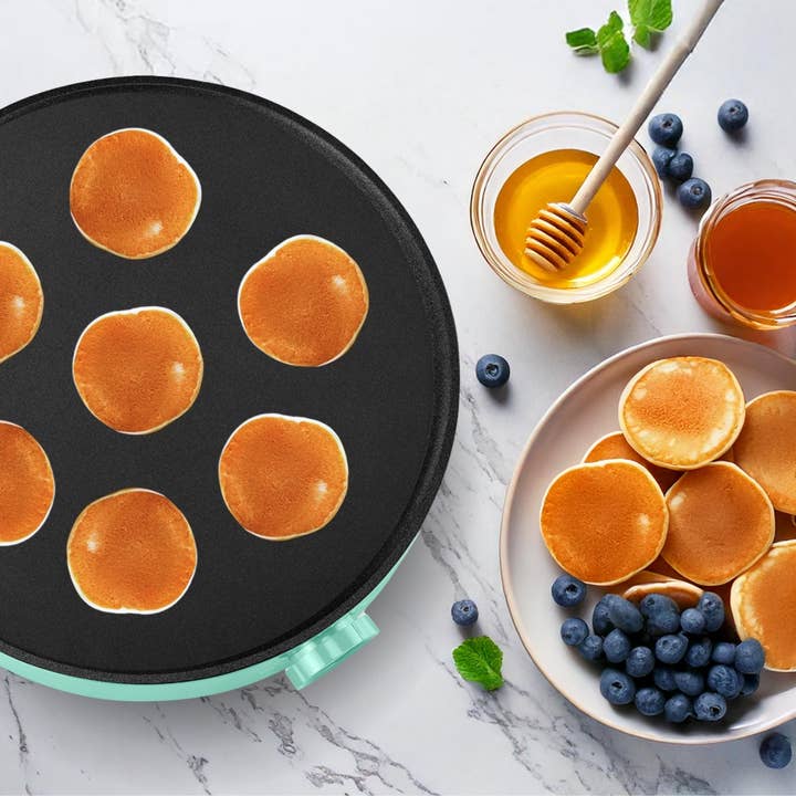 12 inch Red Griddle and Crepe Maker Kitchen Appliance for wholesale on Faire11