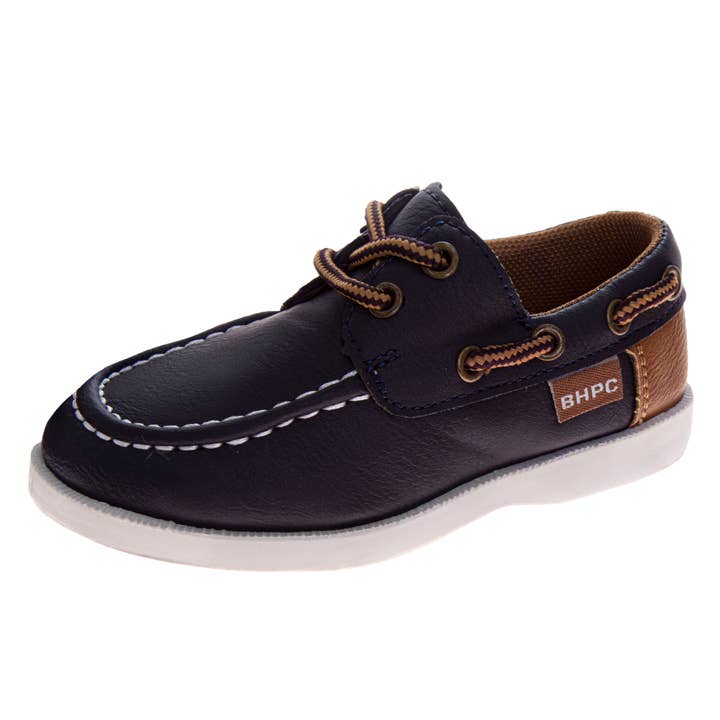 BHPC Boys Rugged Casual Boat Shoes (Little Kid/Big kid) for wholesale by Josmo Shoes Inc