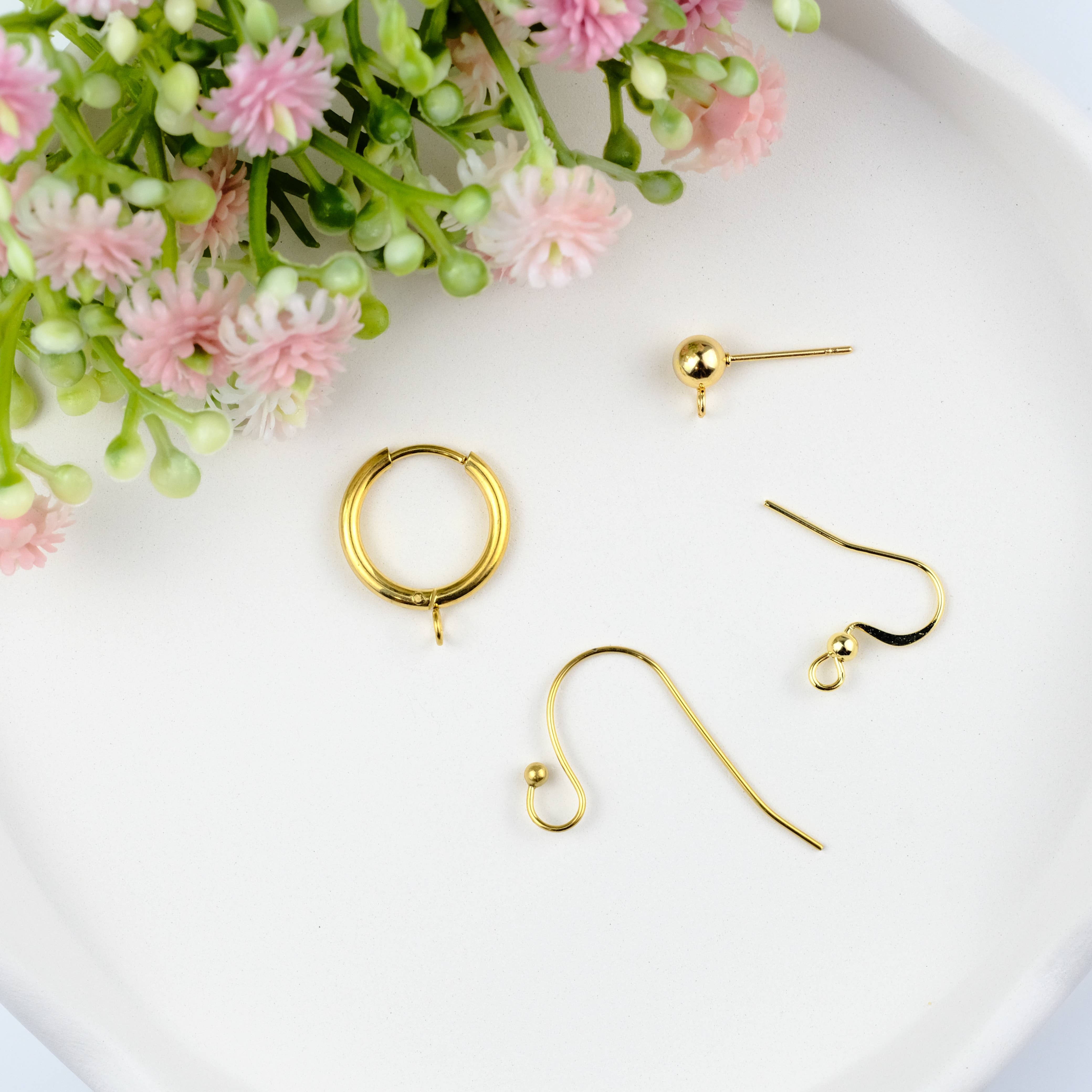 Mom’sClayCo - Vente Boucles d'oreilles pendantes - Boucles d'oreilles en argile polymère B2S Chenille affamée1