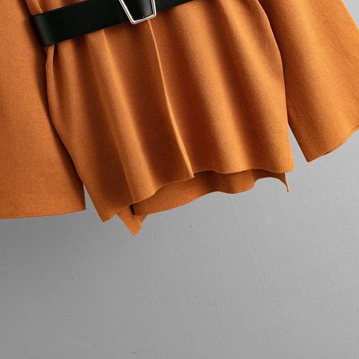 kycozy - Wholesale Top & Pant Set (NOT Loungewear) - Women's - Belted Sweater High Waist Pants Set4