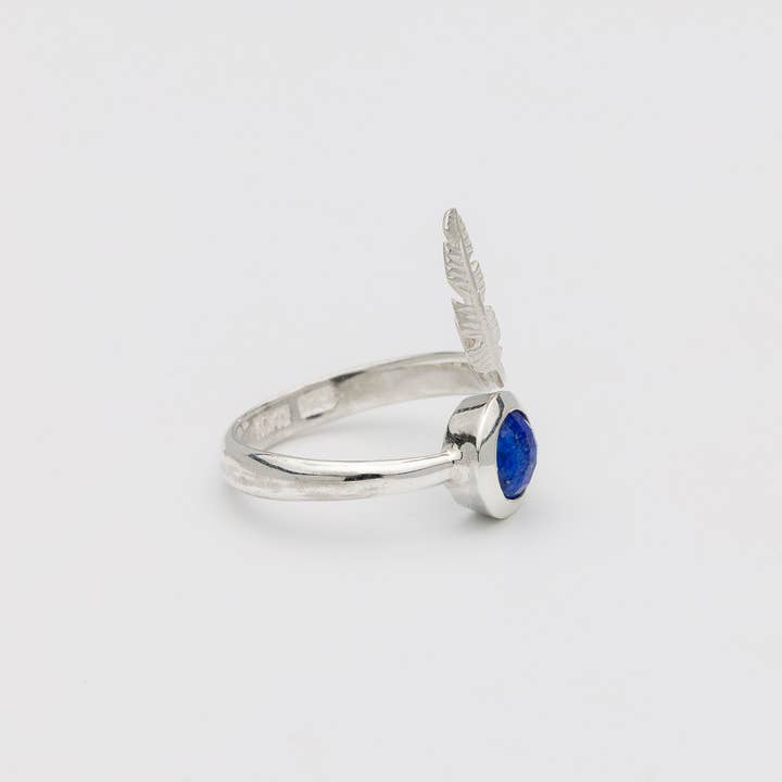 Lapis Lazuli Adjustable Ring faceted - Dream for wholesale by Koko