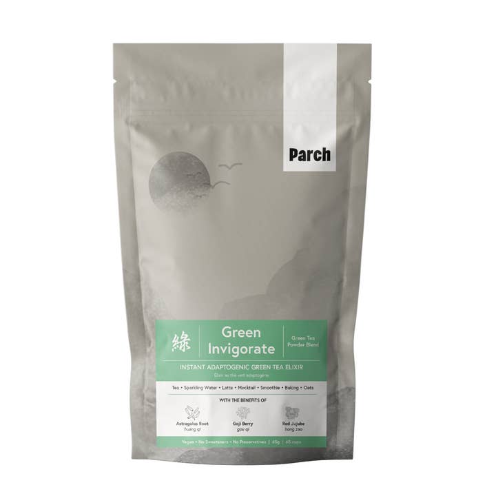 Green Invigorate - Adaptogenic Instant Tea Elixir for wholesale by Parch Inc.