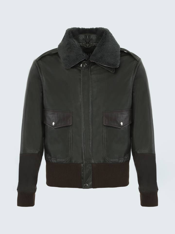 Bolson skinnjacka för wholesale av VERA LEATHER DESIGN