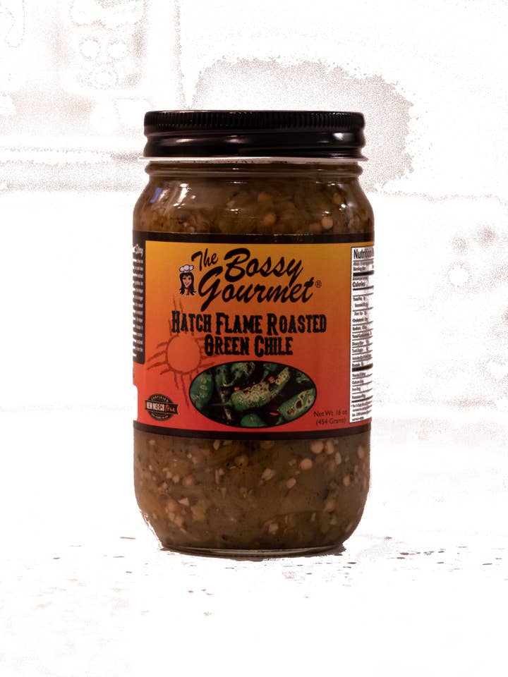 Hatch Flame Roasted Green Chile for wholesale by The Bossy Gourmet LLC
