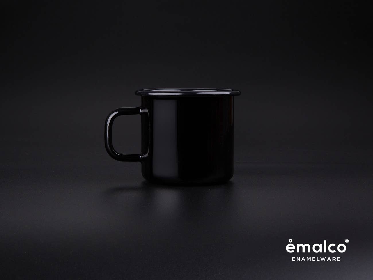 Emalco Enamelware - Wholesale Coffee Mug - 13.2 oz Custom Enamel Mug with Your 2 Designs - 96 pcs4