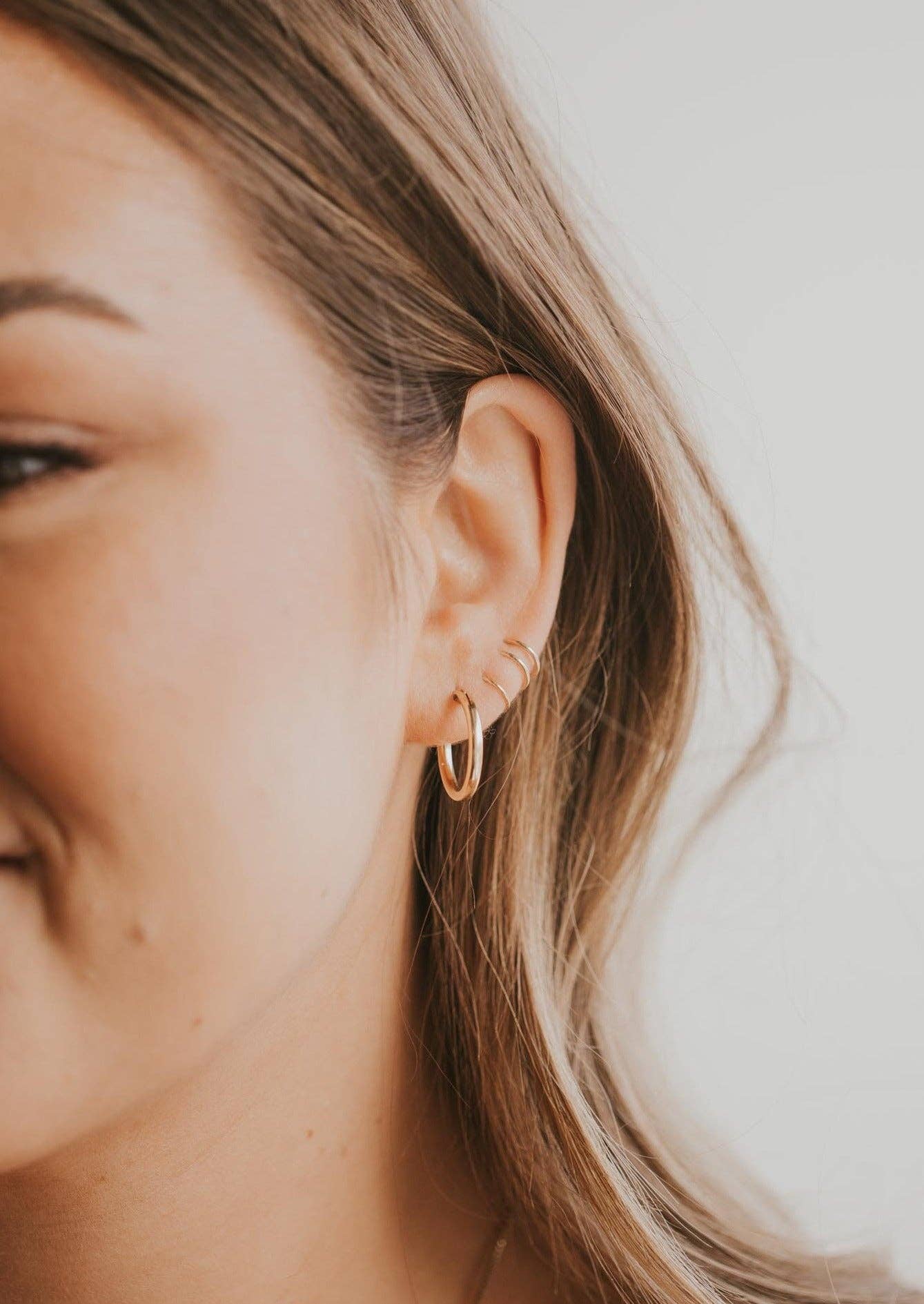 Hello Adorn - Wholesale Hoop Earrings - Bold Hoops | 14kt Gold Fill + Sterling Silver7