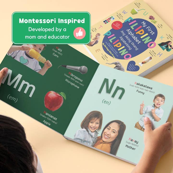Heritage Kids Press - Wholesale Preschool Book (3-5) - My First Filipino Alphabet / Ang Aking Unang Alpabetong Pilipino6