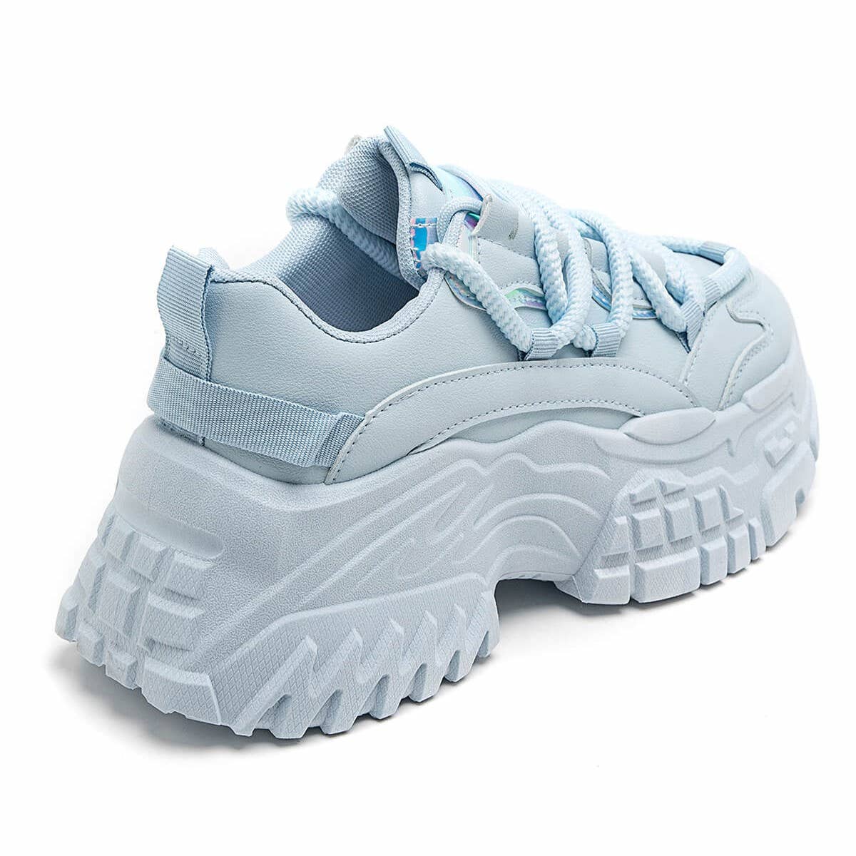 No Doubt Shoes - Wholesale Lifestyle Sneakers - Women's - WOMEN'S CHUNKY TRENDY SOLE LACE UP SNEAKERS14