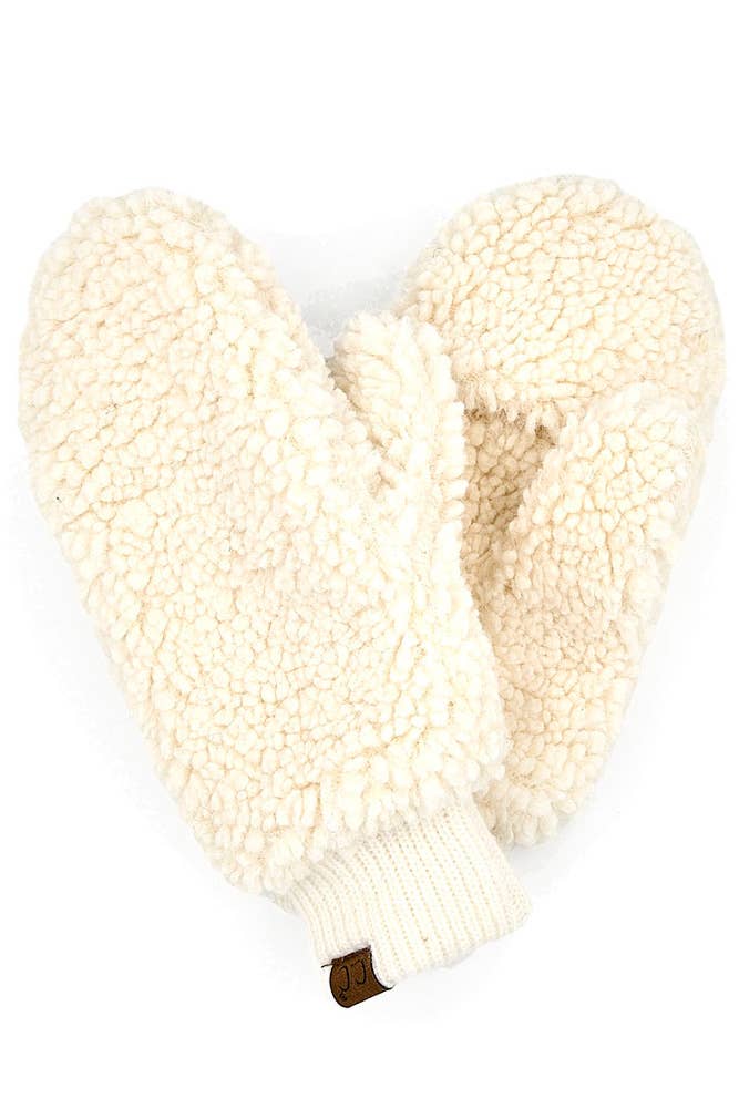 Hana - Wholesale Mittens - Women's - C.C Sherpa Mitten Gloves3