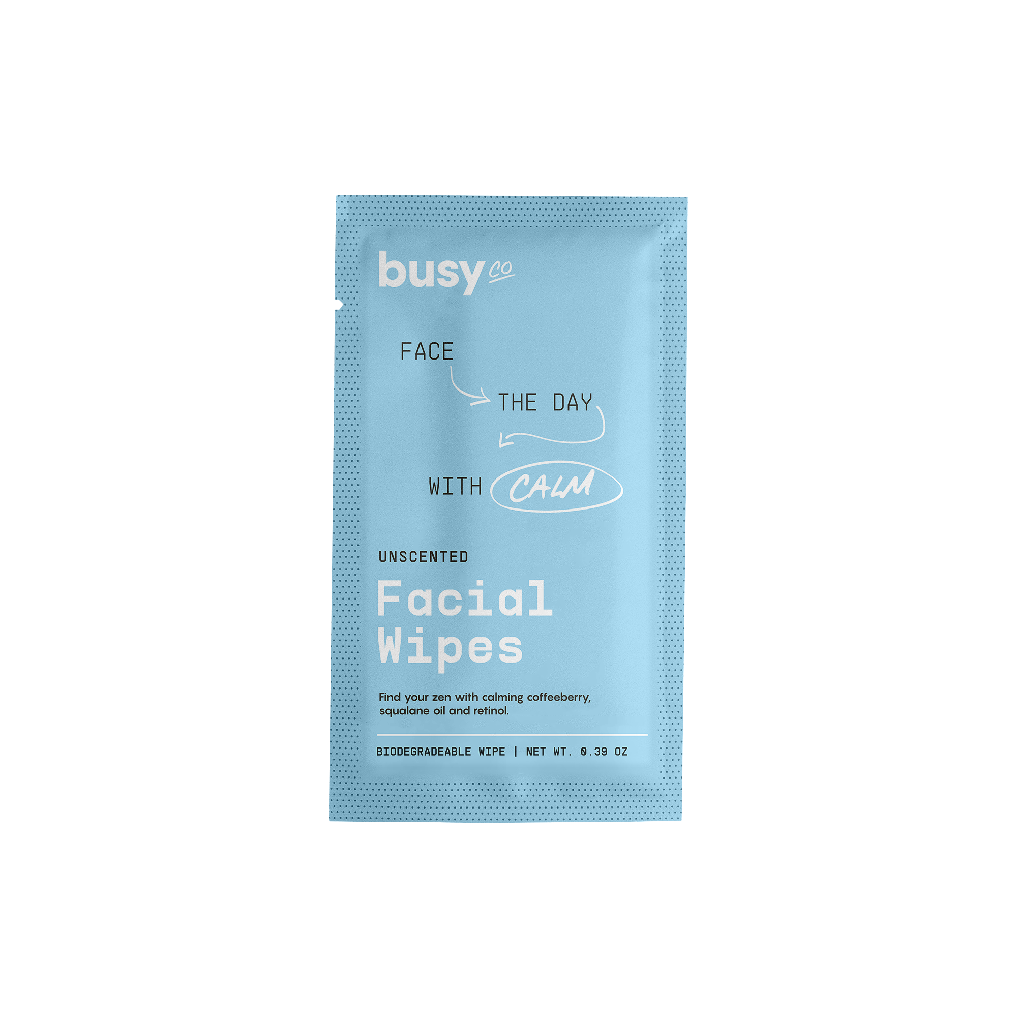 Busy Co - Wholesale Face & Body Wipes - Calm Amenity Individual Face Wipes BULK0