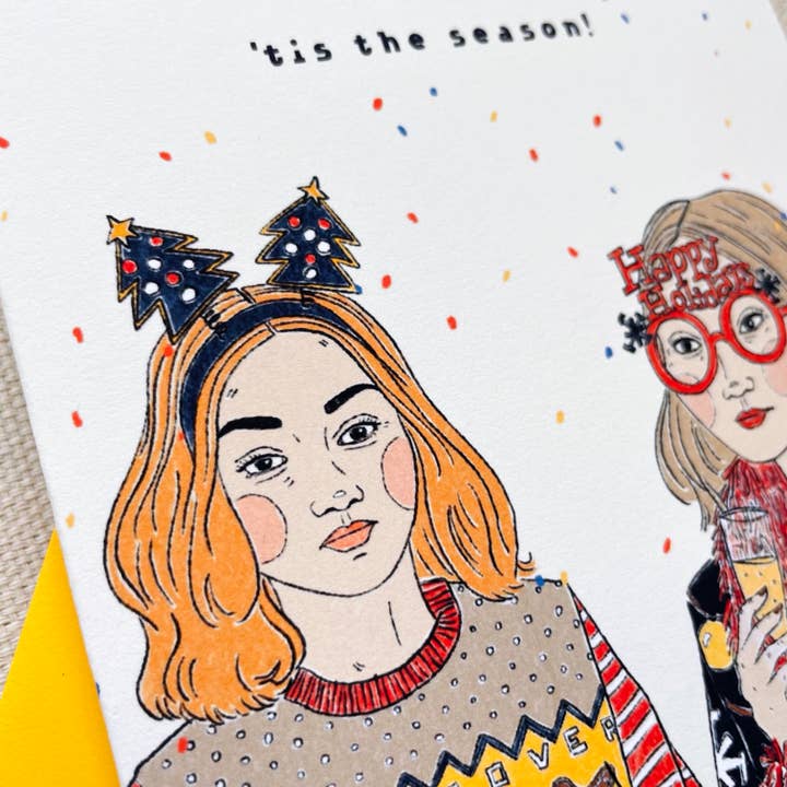 Tamara Martin - Wholesale Christmas Card - 'tis the season card2