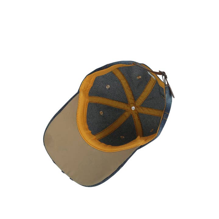 Handbag Factory Corp - Wholesale Baseball Cap - Women's - Skull and Crown Denim Cap4