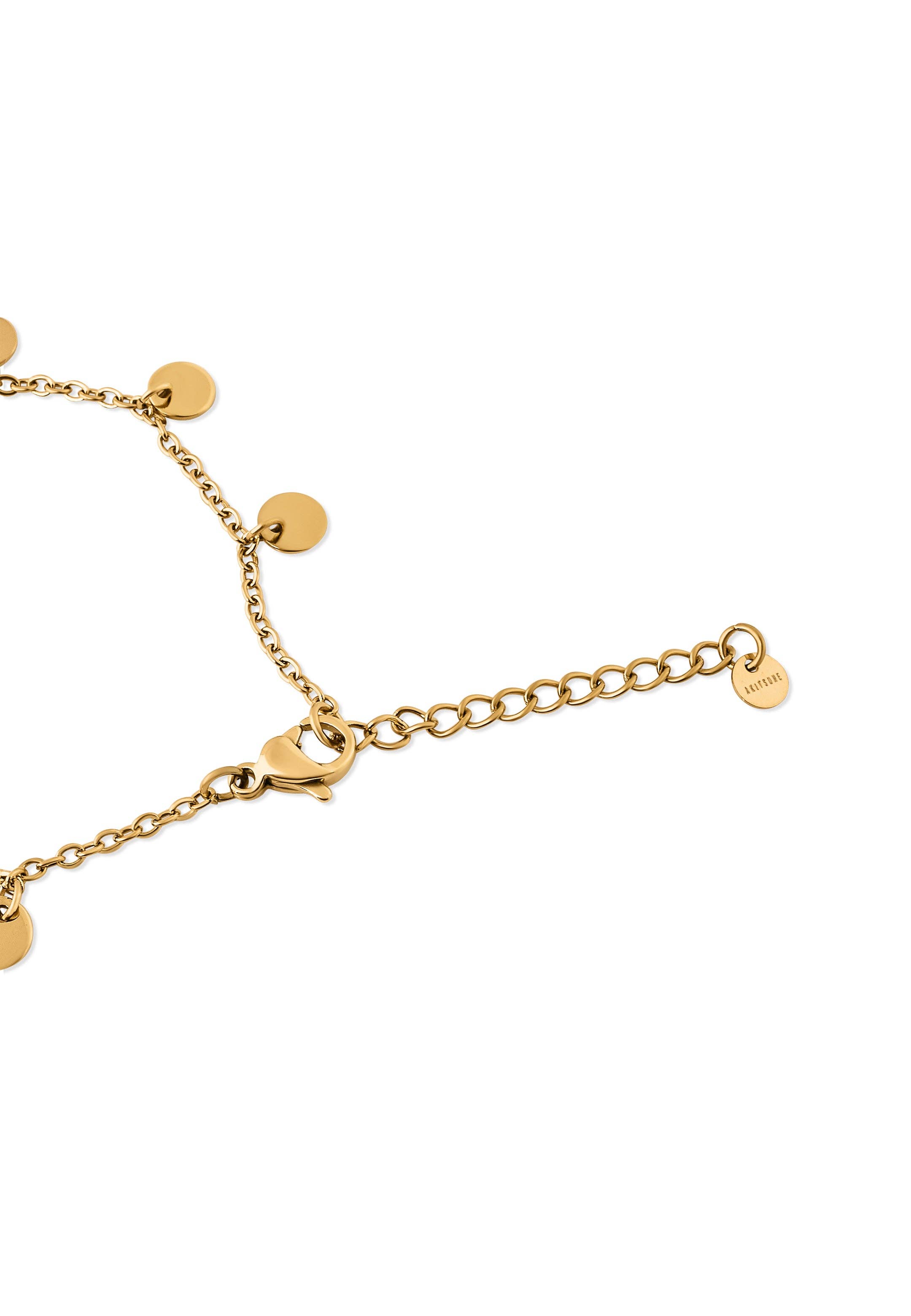 Blackskies - Wholesale Link & Chain Necklace - Harmonie Halskette Gold5