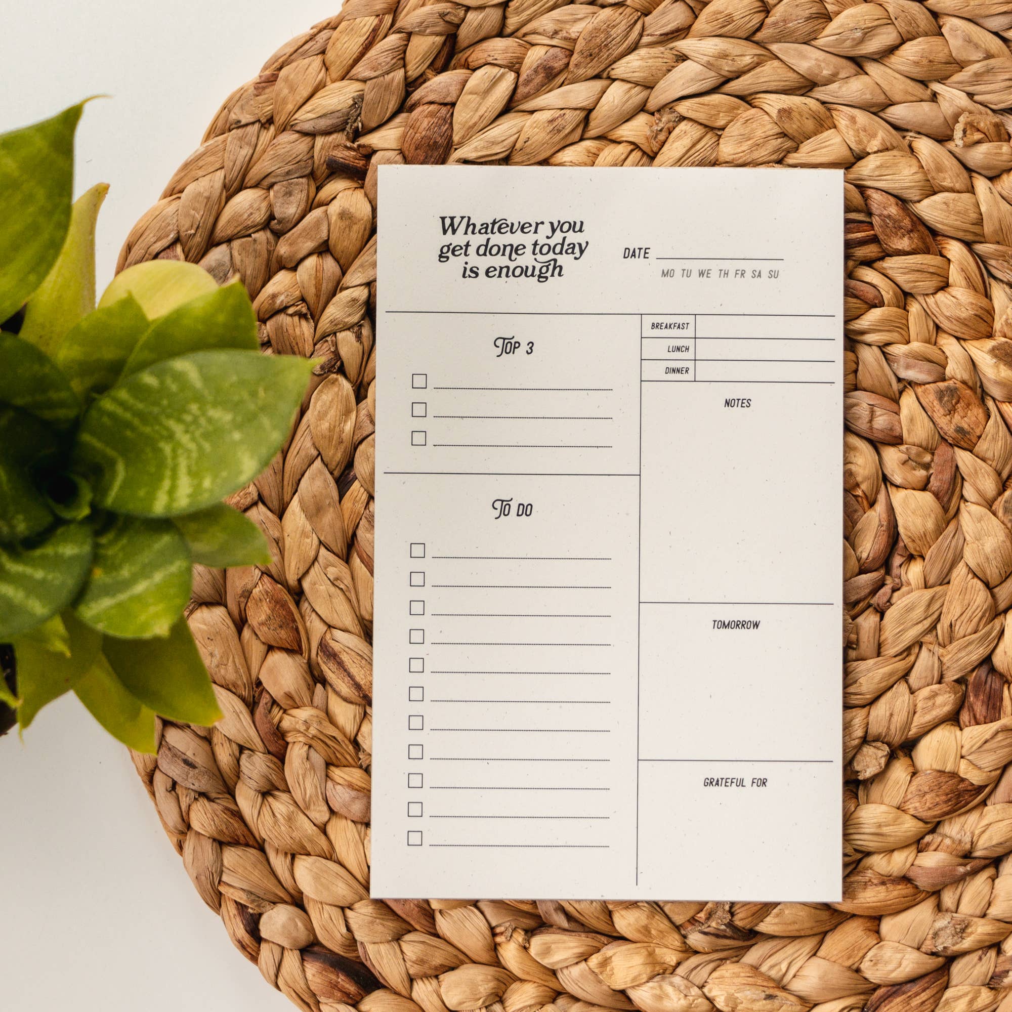 The Anastasia Co - Wholesale Notepad - Whatever You Get Done Today Notepad1