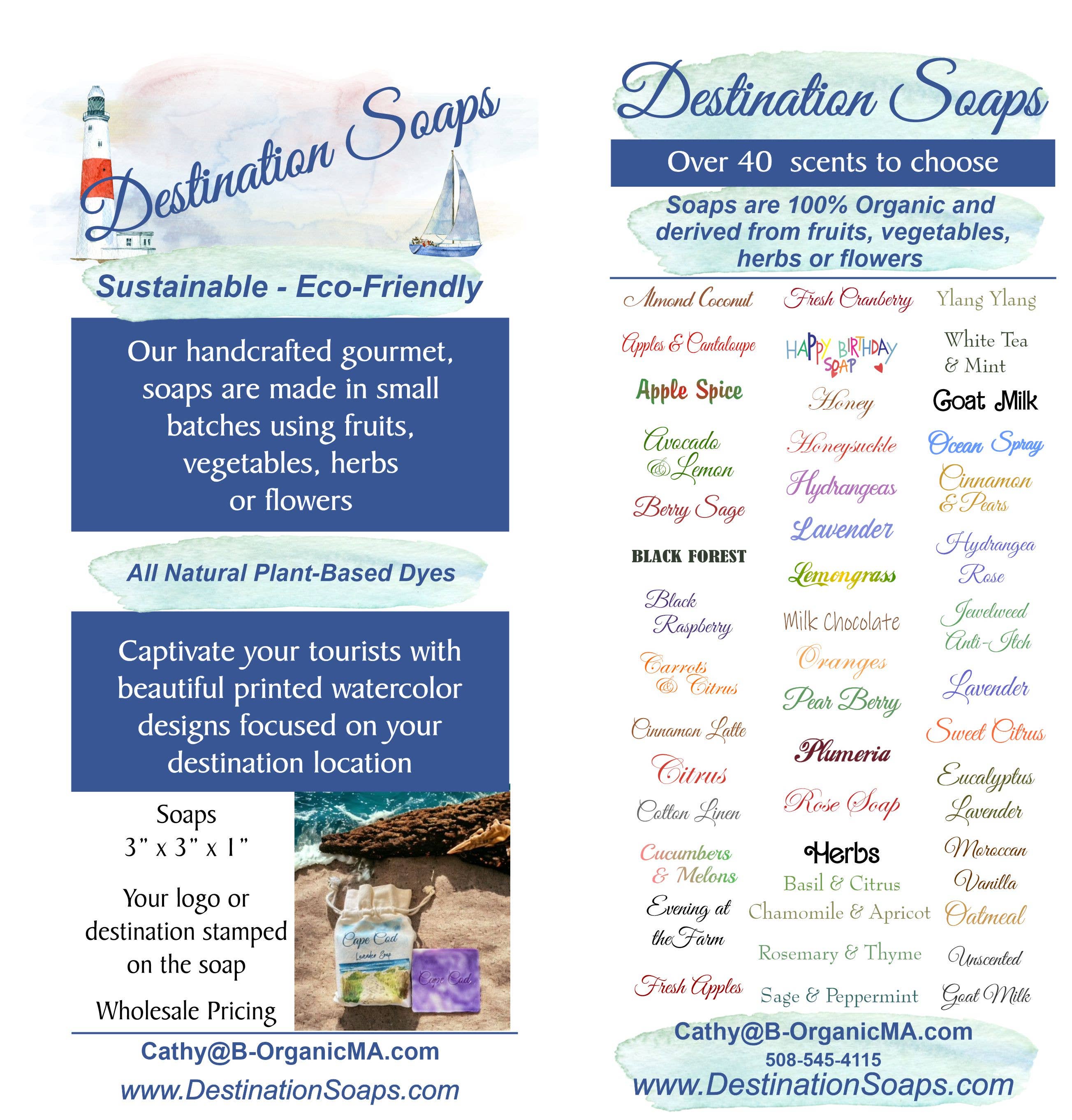 B-Organic - Wholesale Bar Soap - Cape Cod Soaps10