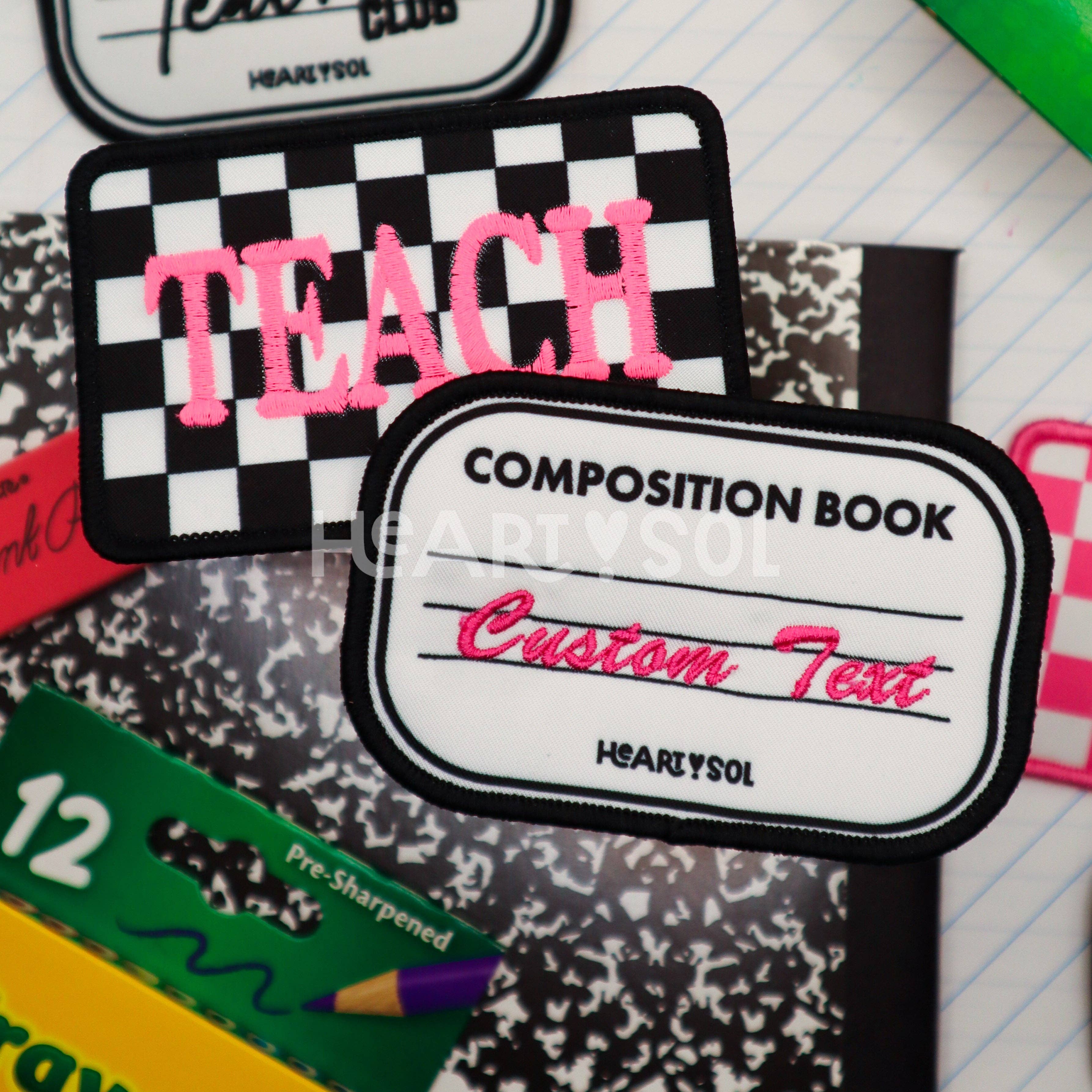 Heart & Sol Design - Wholesale Patch - CUSTOM PATCH EMBROIDERY ADD ON (Copy)0