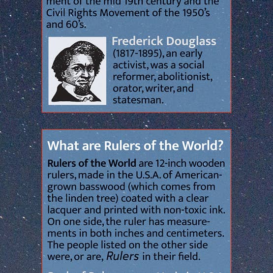 Channel Craft - Wholesale Ruler - Ruler Set - African Americans2