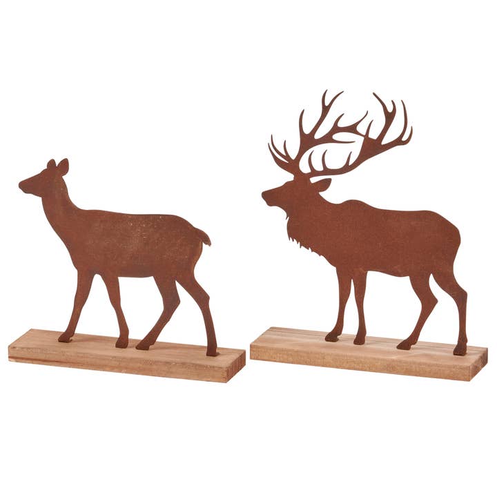 Elk Stand Up Set for wholesale by Primitives by Kathy