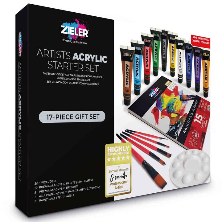 Acrylic Starter Gift Set - by Zieler for wholesale by Zieler