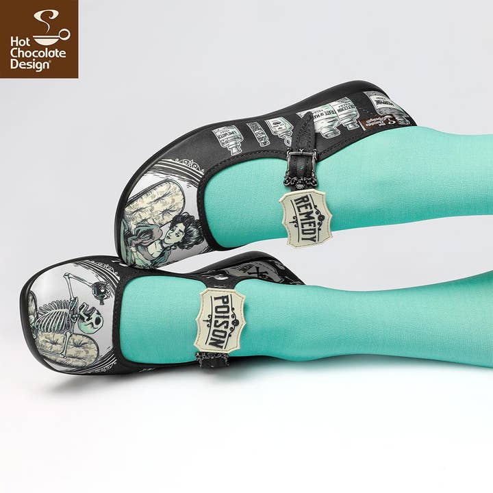 Chocolaticas® DRUG STORE - Ballerine Mary Jane da donna per la vendita all'ingrosso da parte di Eclectic Canada Inc.