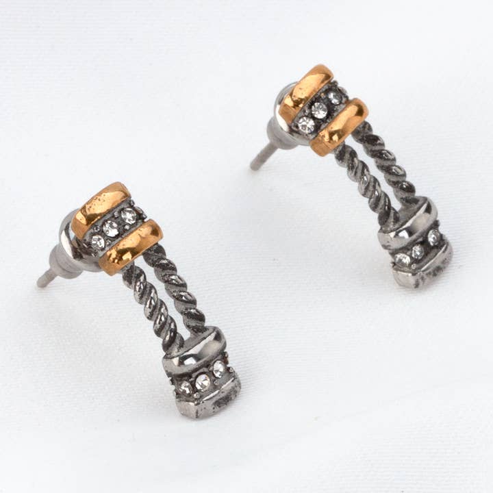 Stalen Oorbel GKE2301135 voor wholesale door Shebiju