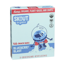 Skout Organic – Snack Bar por atacado – Barra de Lanche Infantil Skout Organic Blueberry Blast | Sem Nozes2