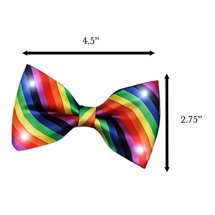 Blinkee.com, LLC – Großhandel Leuchtspielzeug – Kind & Baby – Fliege mit Regenbogenstreifen und weißen LED-Lichtern2